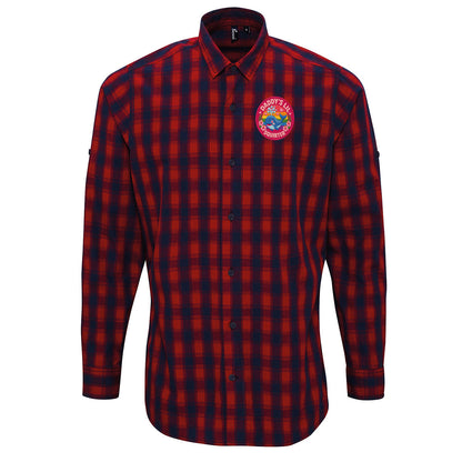 Daddy’s Lil Squirter Check Long Sleeve Shirt