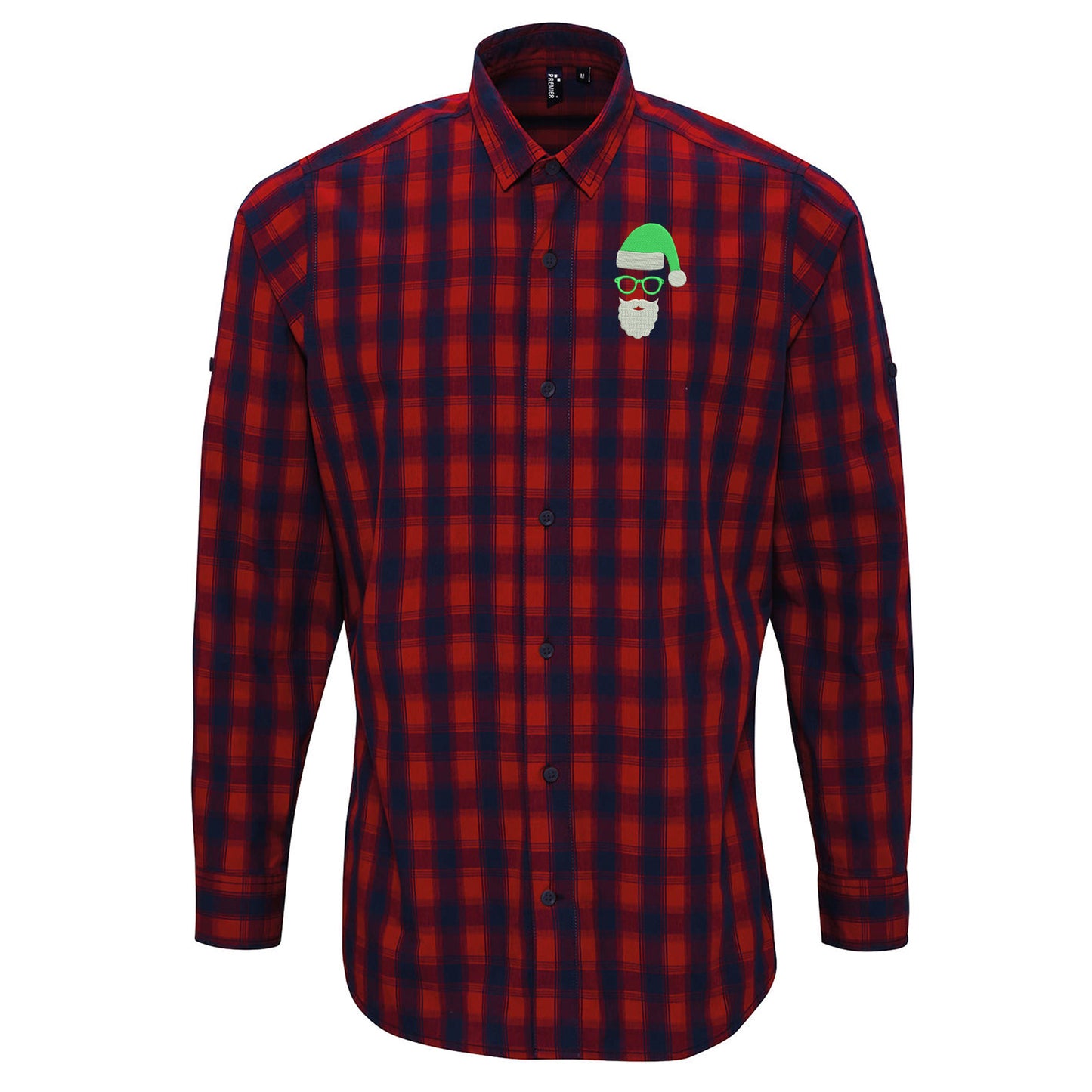 Plymouth Argyle Christmas Check Long Sleeve Shirt 