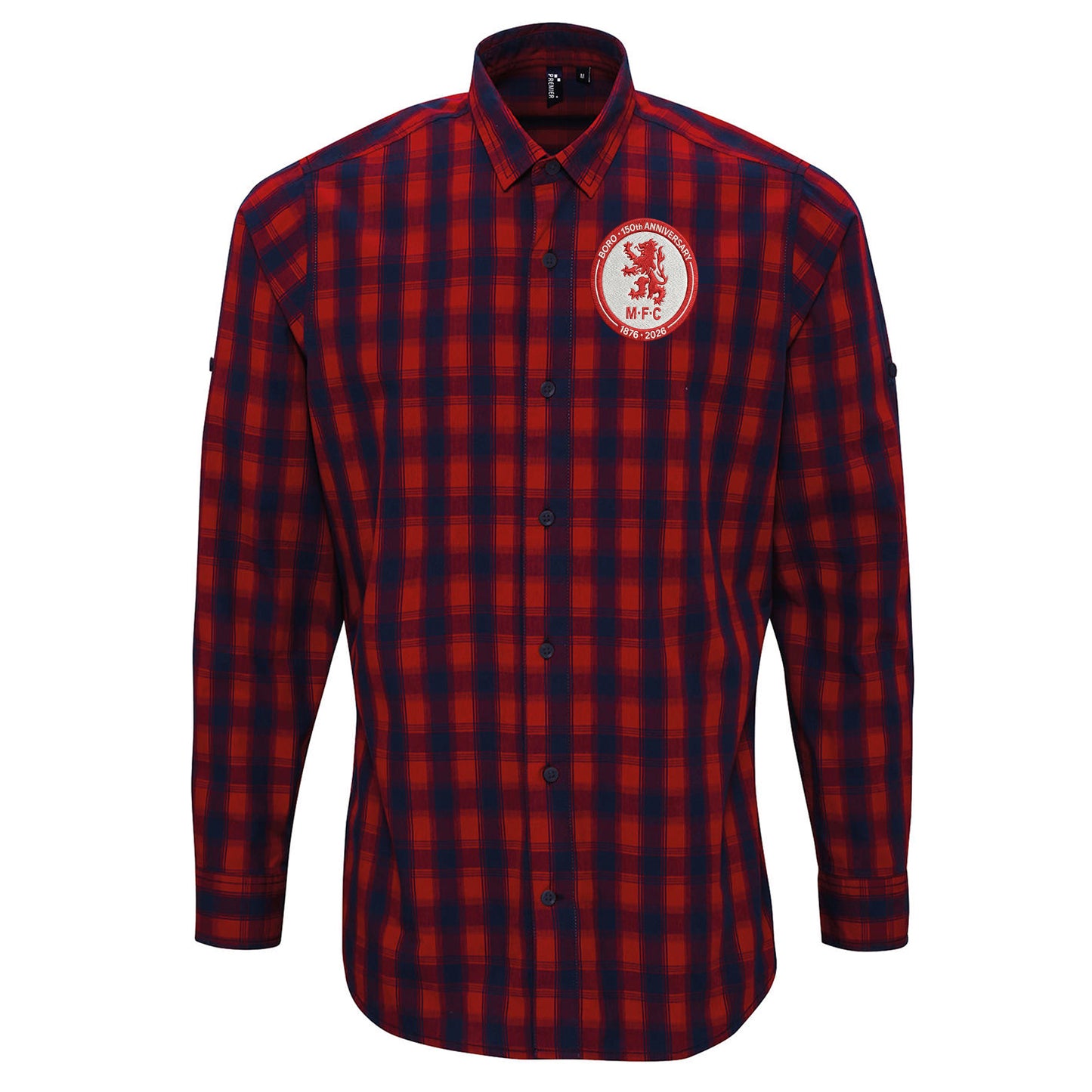 Middlesbrough 150th Anniversary Check Long Sleeve Shirt