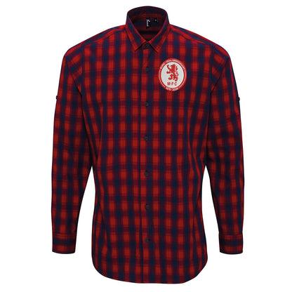 Middlesbrough 150th Anniversary Check Long Sleeve Shirt