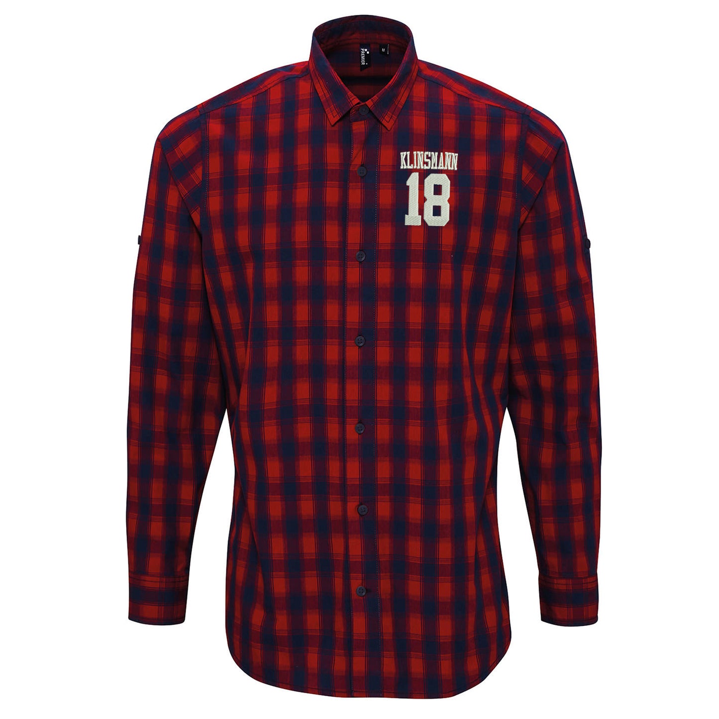 Klinsmann 18 Embroidered Long Sleeve Mulligan Check Shirt