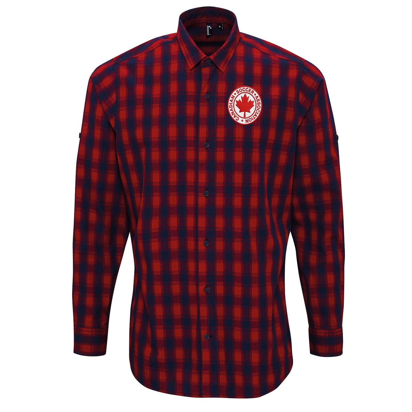 Classic Canada Soccer Check Long Sleeve Shirt