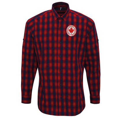 Classic Canada Soccer Check Long Sleeve Shirt