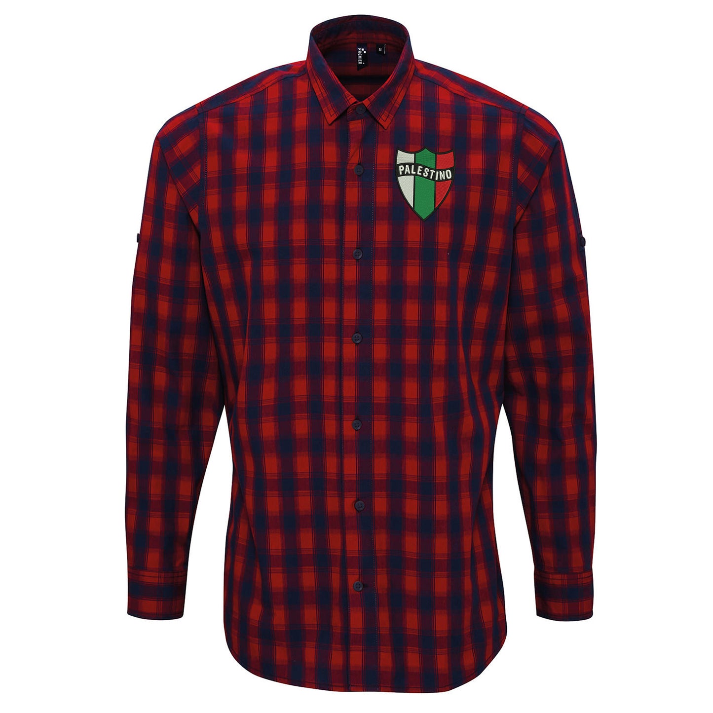 Palestino Football Check Long Sleeve Shirt