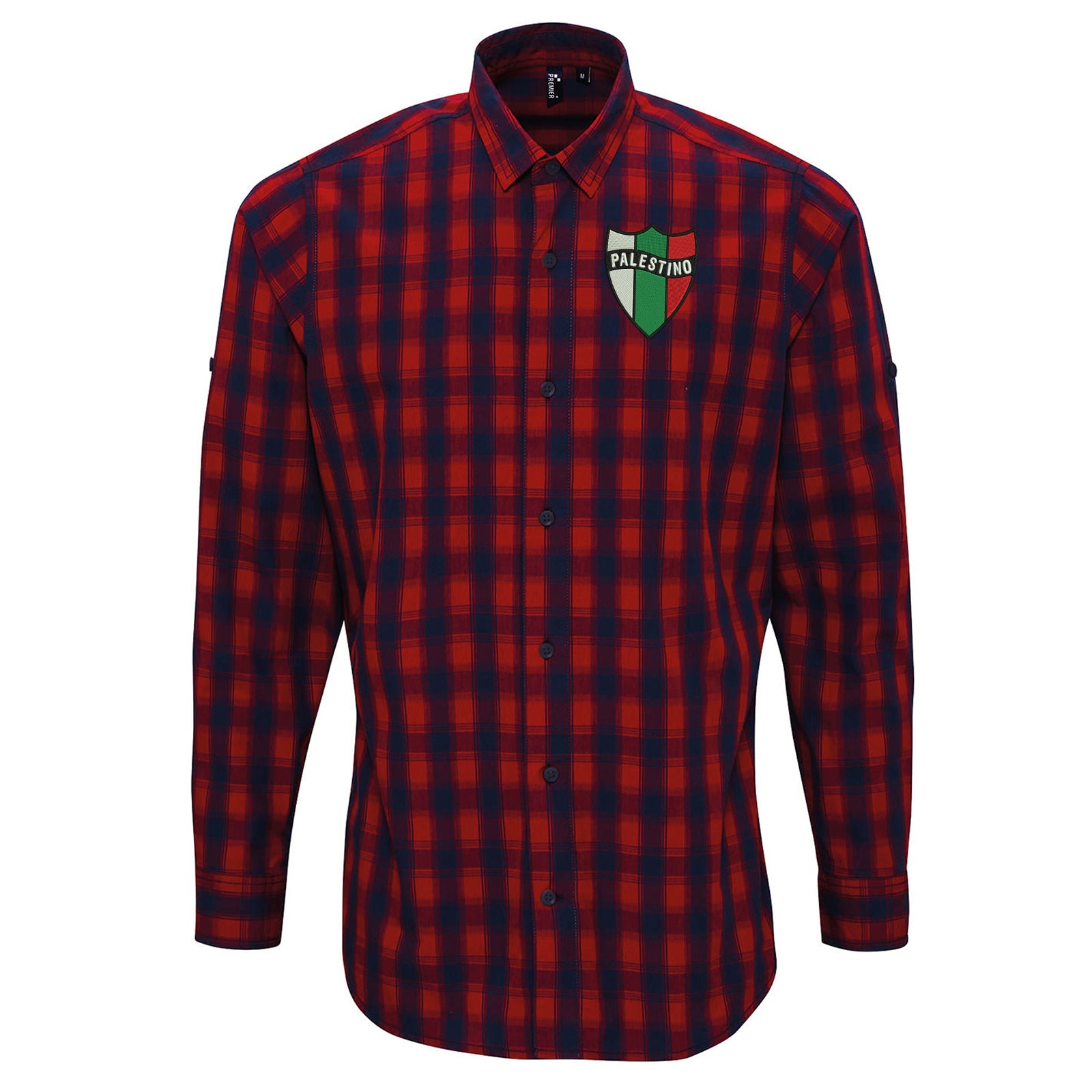 Palestino Football Check Long Sleeve Shirt