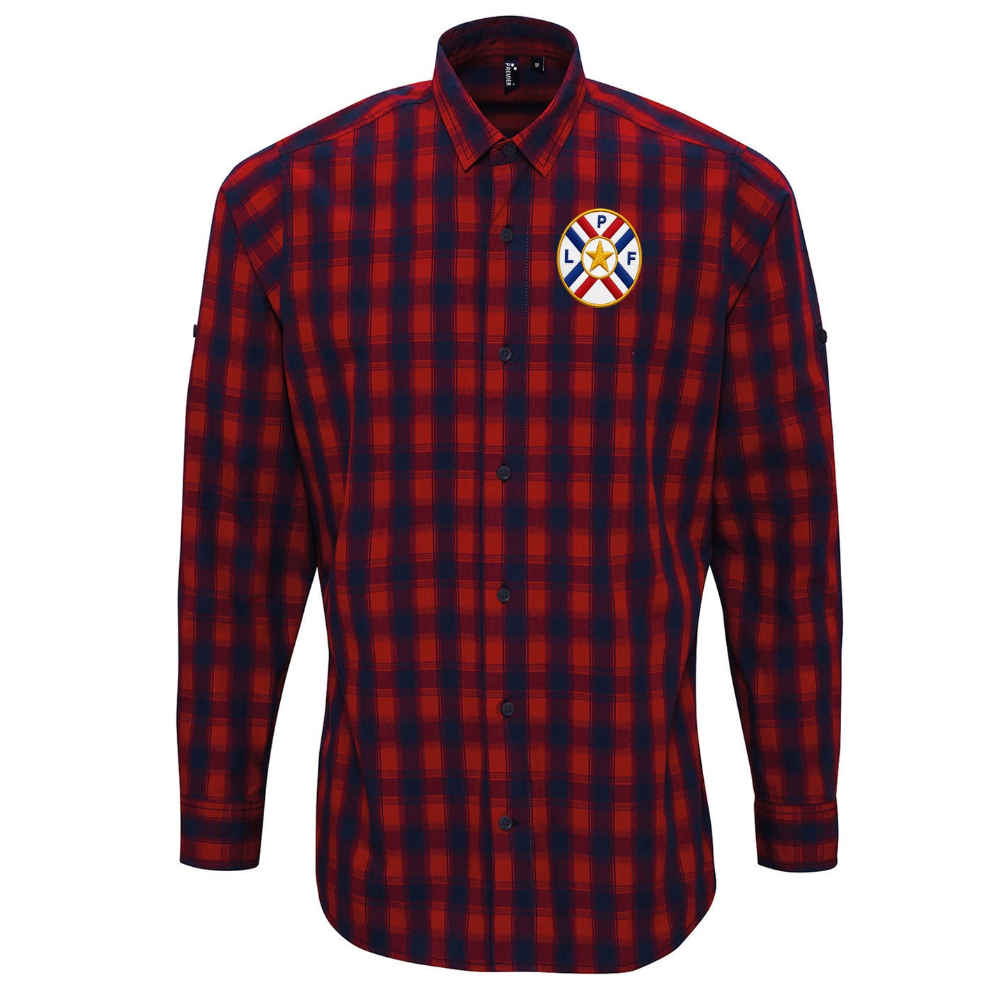 Classic Paraguay Football Check Long Sleeve Shirt