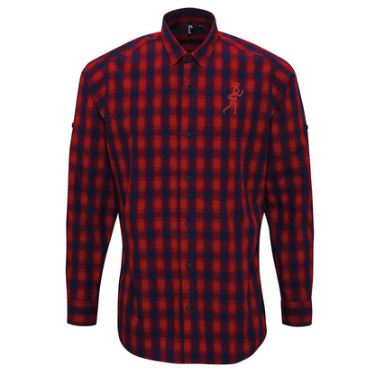 Retro St Helens 1985 Long Sleeve Check Shirt