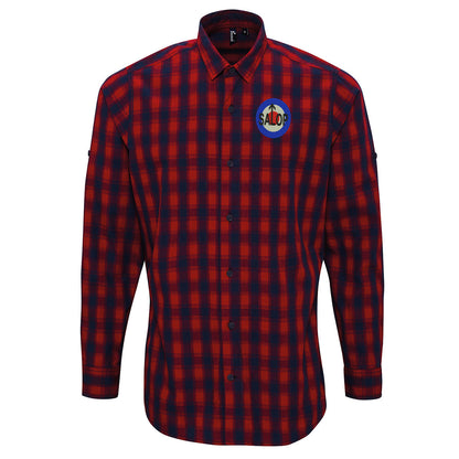STFC Salop MOD Check Long Sleeve Shirt 