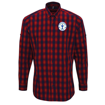 Vintage Tranmere Rovers Check Long Sleeve Shirt 