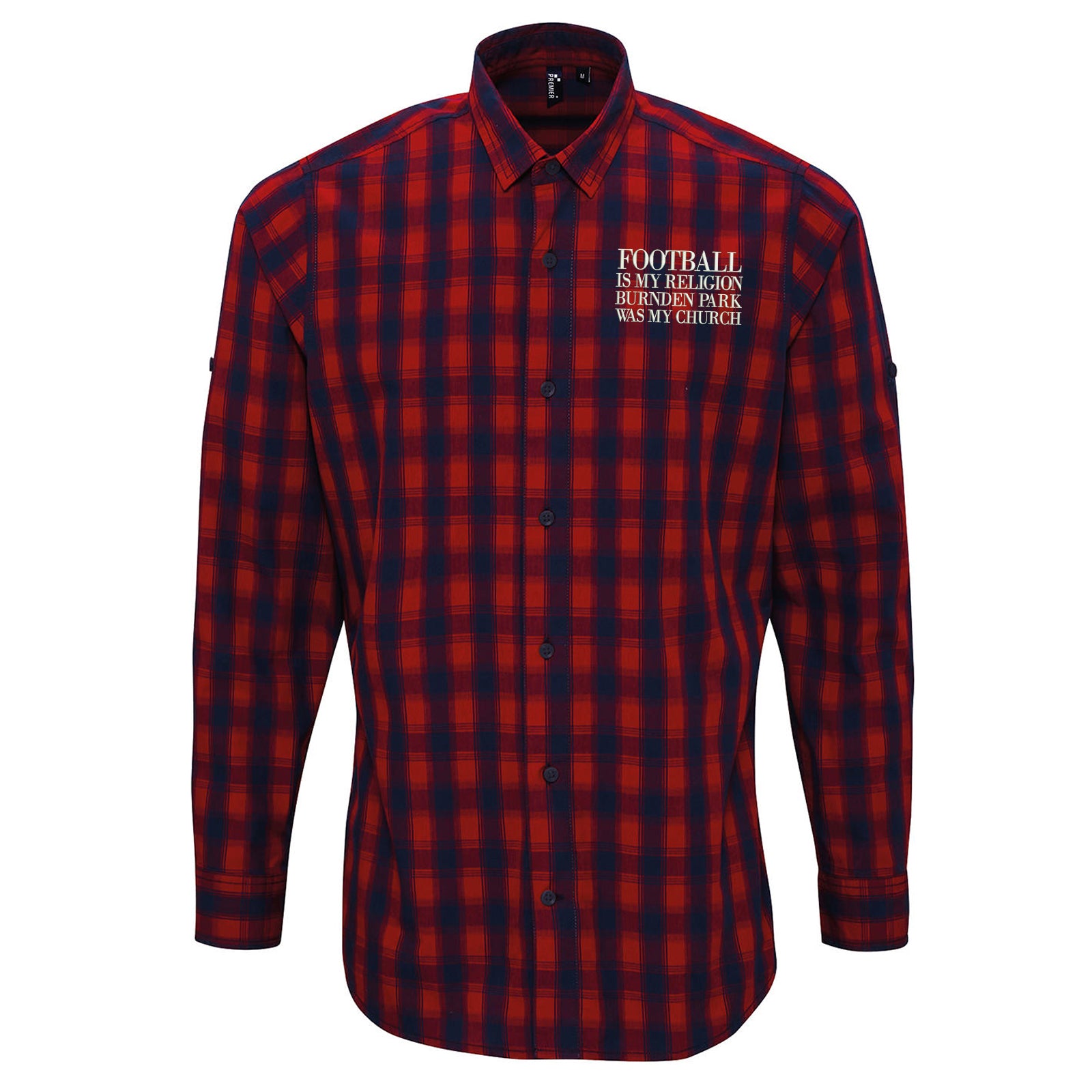 Wanderers Burnden FC Check Shirt