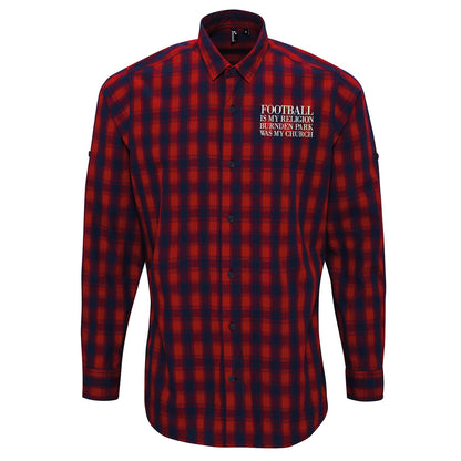 Wanderers Burnden FC Check Shirt