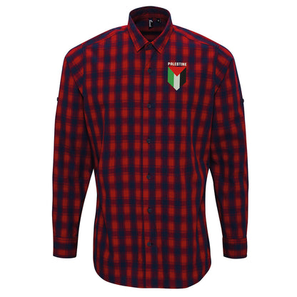 Palestine FC Check Long Sleeve Shirt 