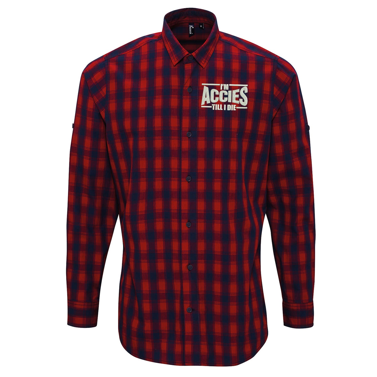 Hamilton Academical Check Long Sleeve Shirt