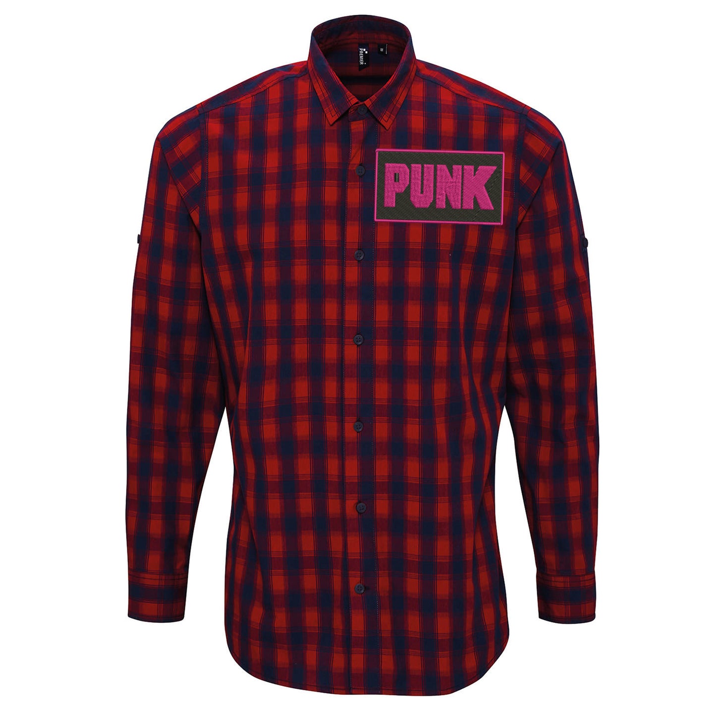 CM Punk Check Long Sleeve Shirt 