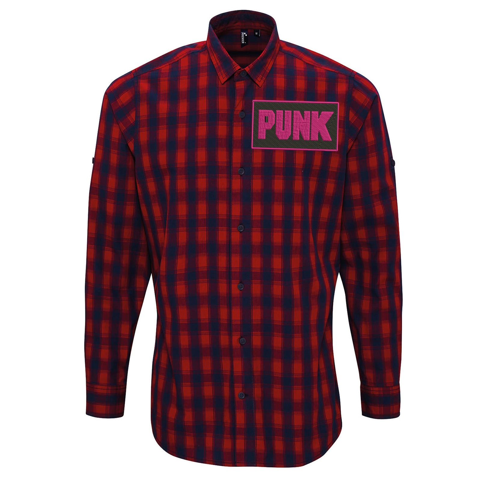 CM Punk Check Long Sleeve Shirt 