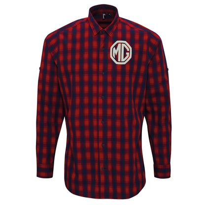 MG Motor Check Long Sleeve Shirt