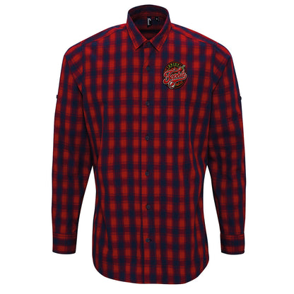 Spicy Sophie Cunningham Basketball Check Long Sleeve Shirt