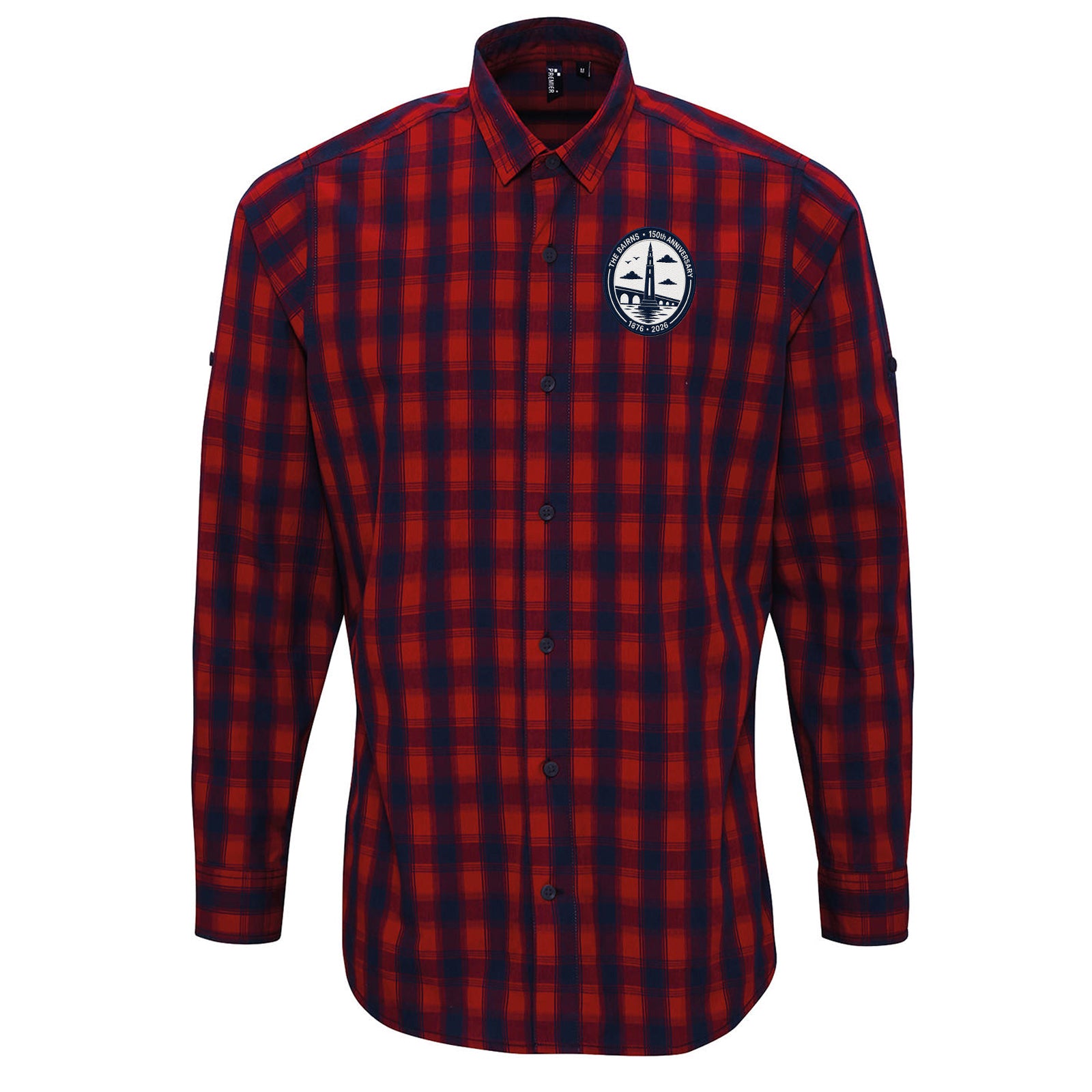 Falkirk 150th Anniversary Check Long Sleeve Shirt 