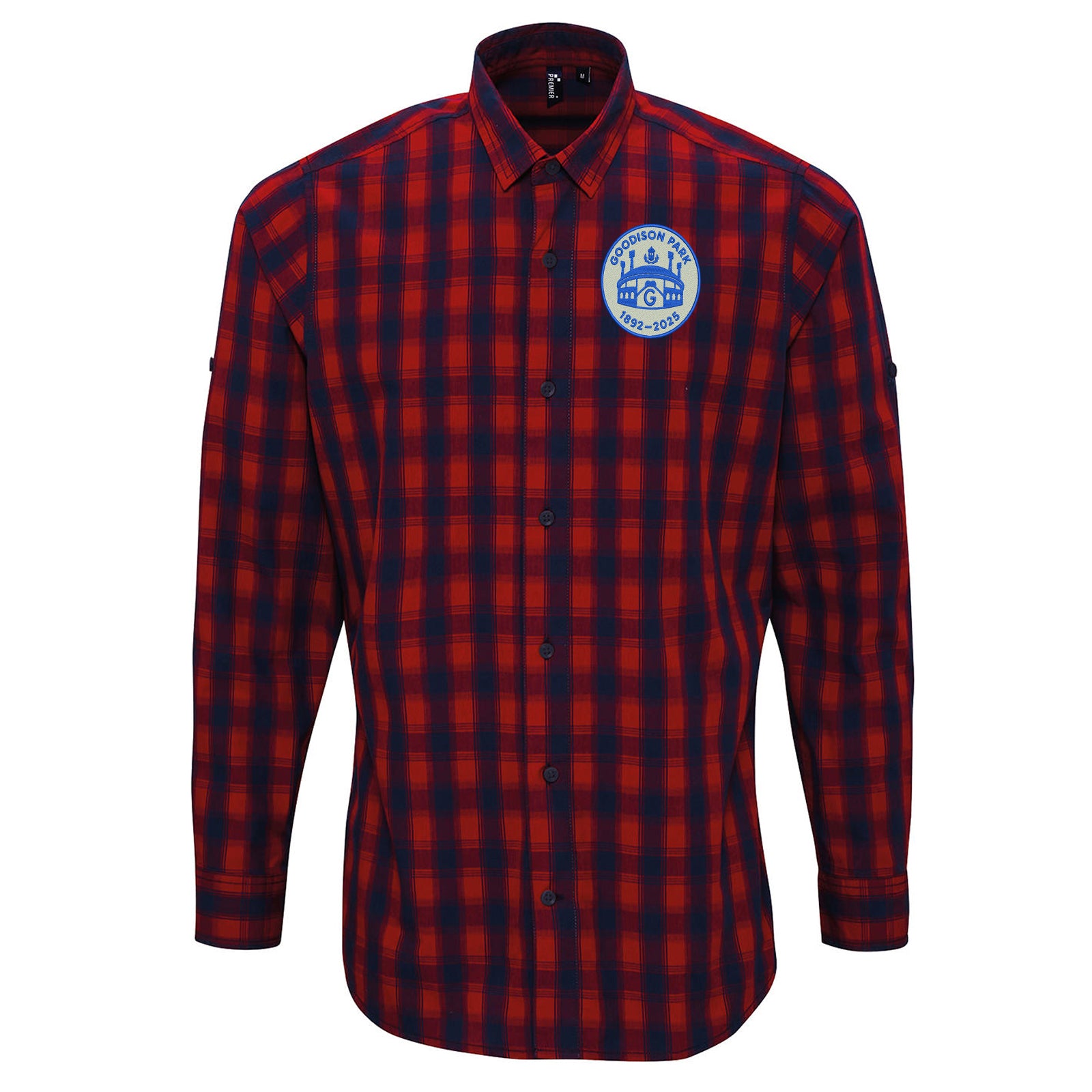 Goodison Park 1892-2025 Everton Check Shirt