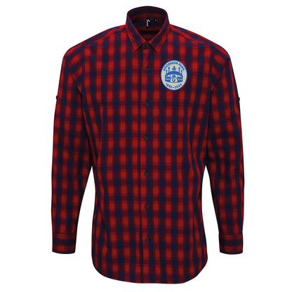 Goodison Park 1892-2025 Everton Check Shirt