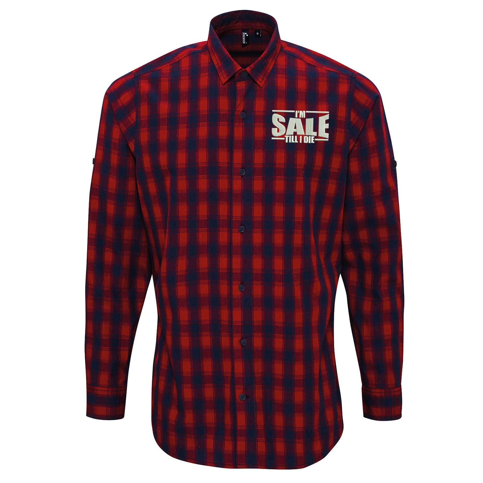 Sale Sharks Check Long Sleeve Shirt