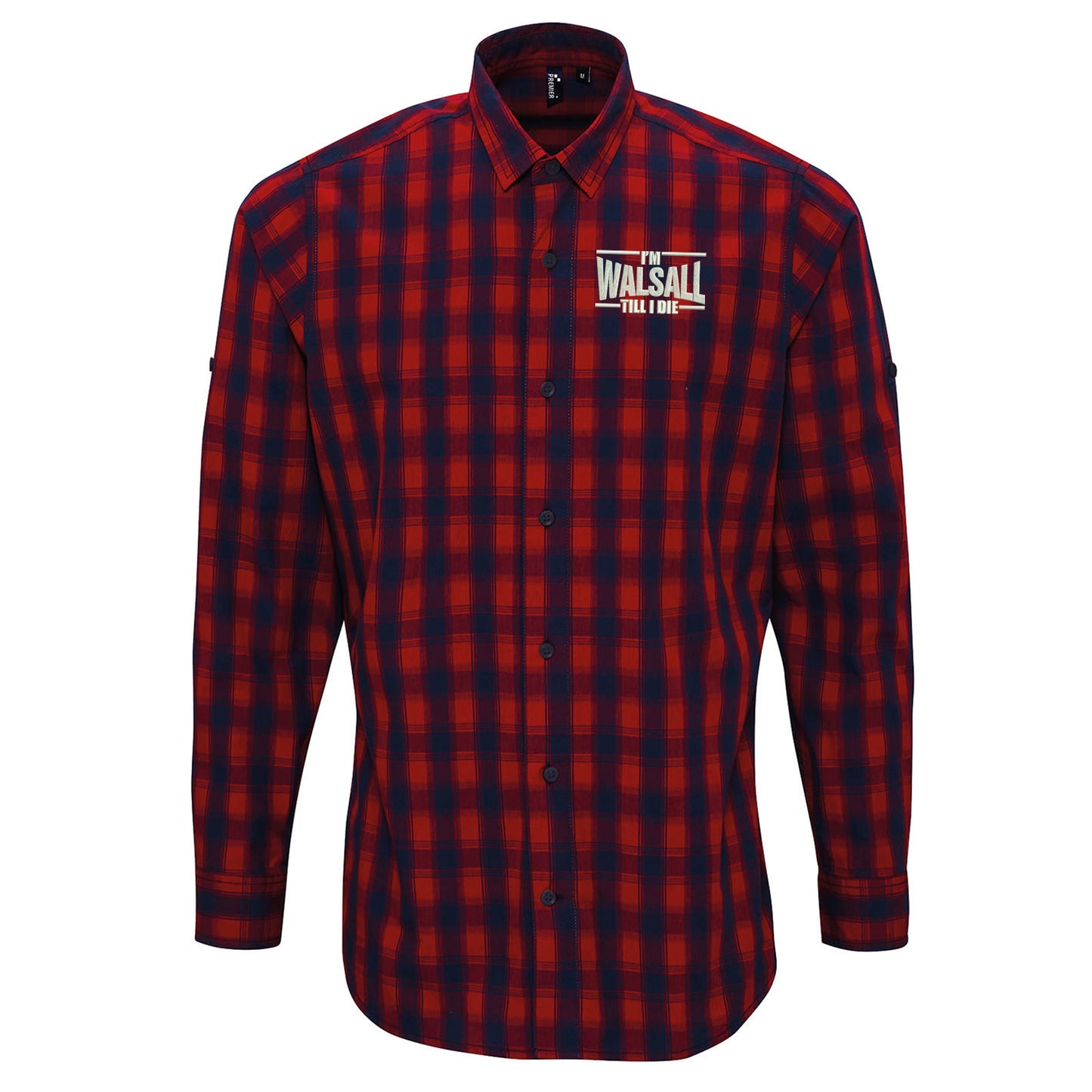 I'm Walsall Till I Die Check Long Sleeve Shirt