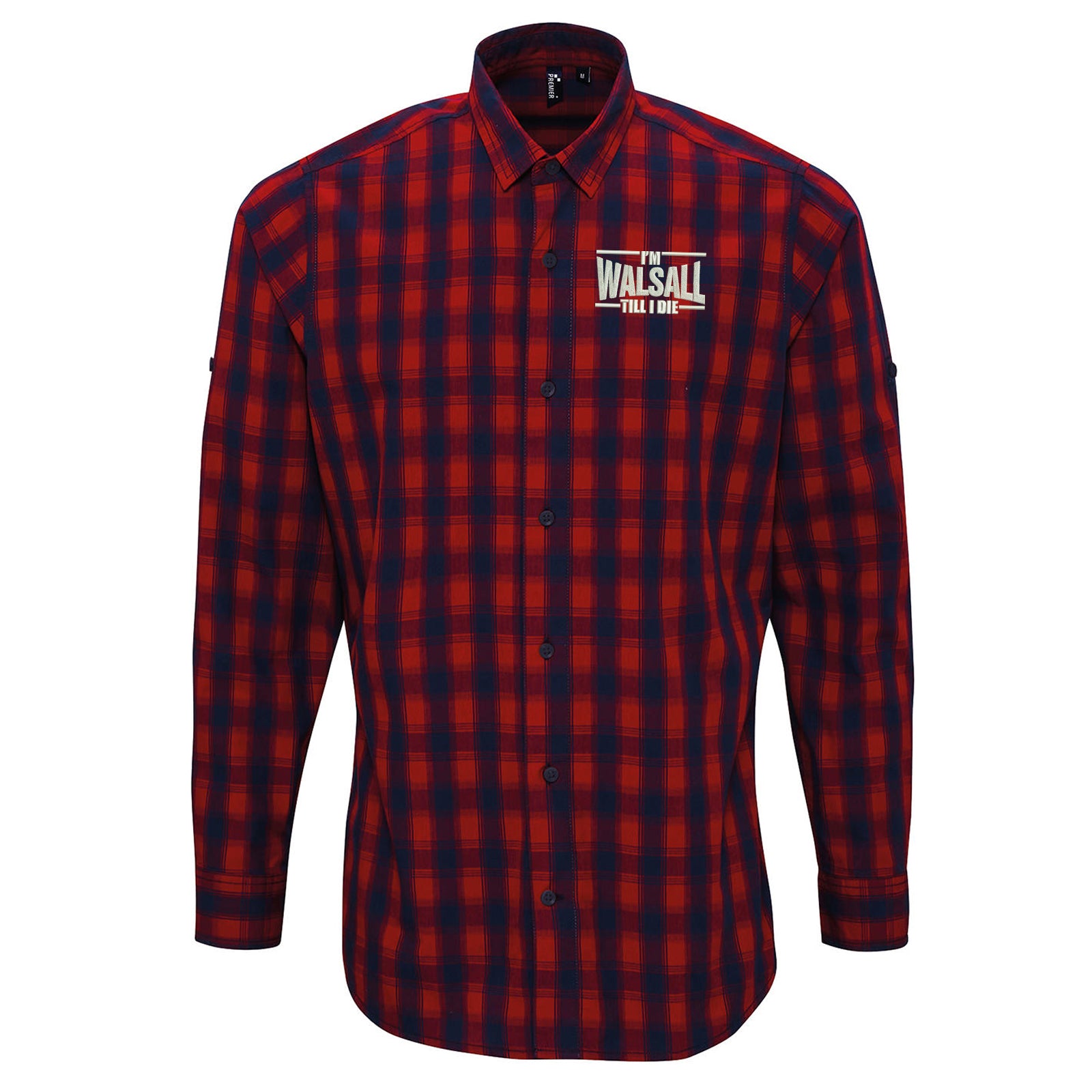 I'm Walsall Till I Die Check Long Sleeve Shirt