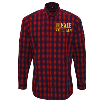 REME Veteran Check Long Sleeve Shirt