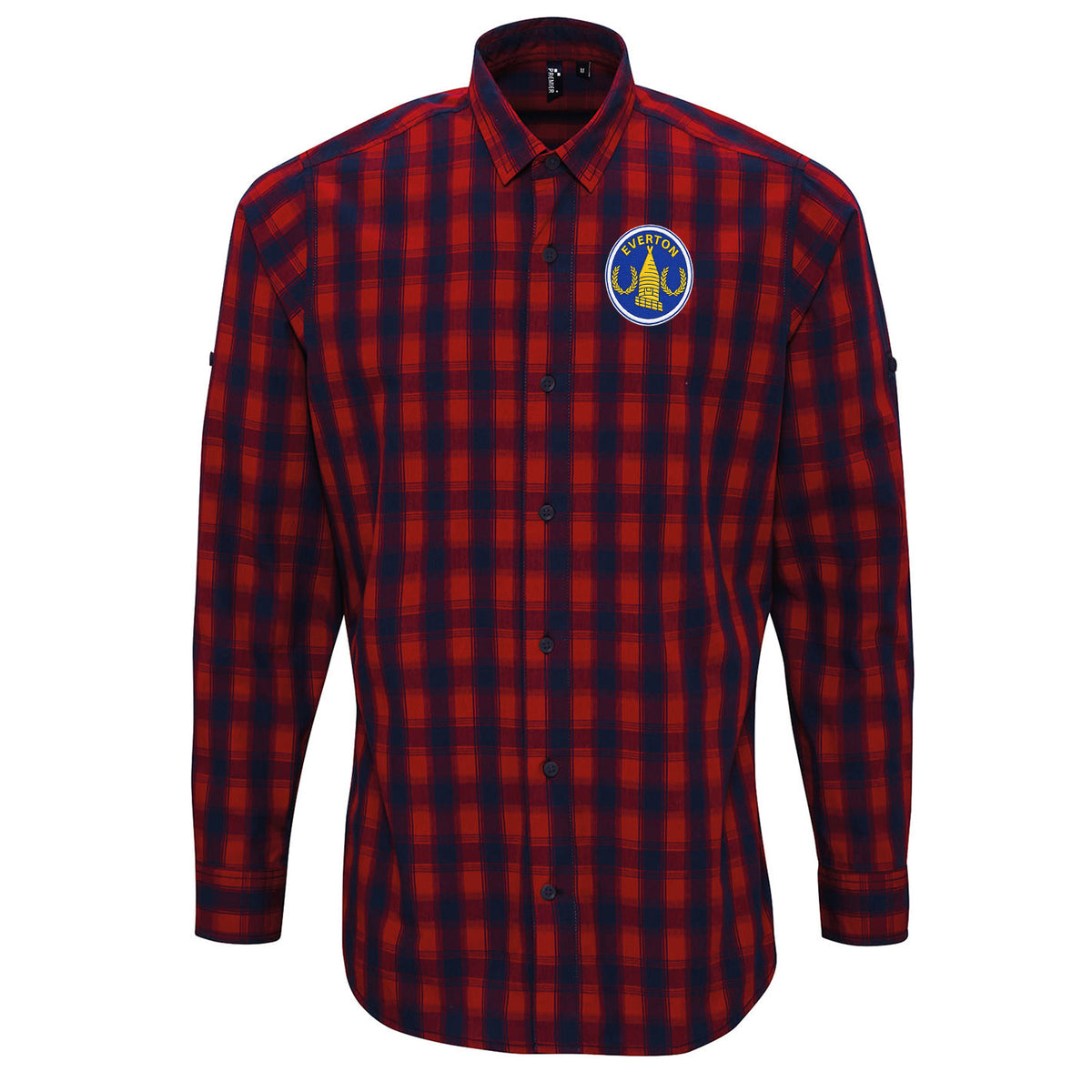 Classic Everton FC Check Long Sleeve Shirt