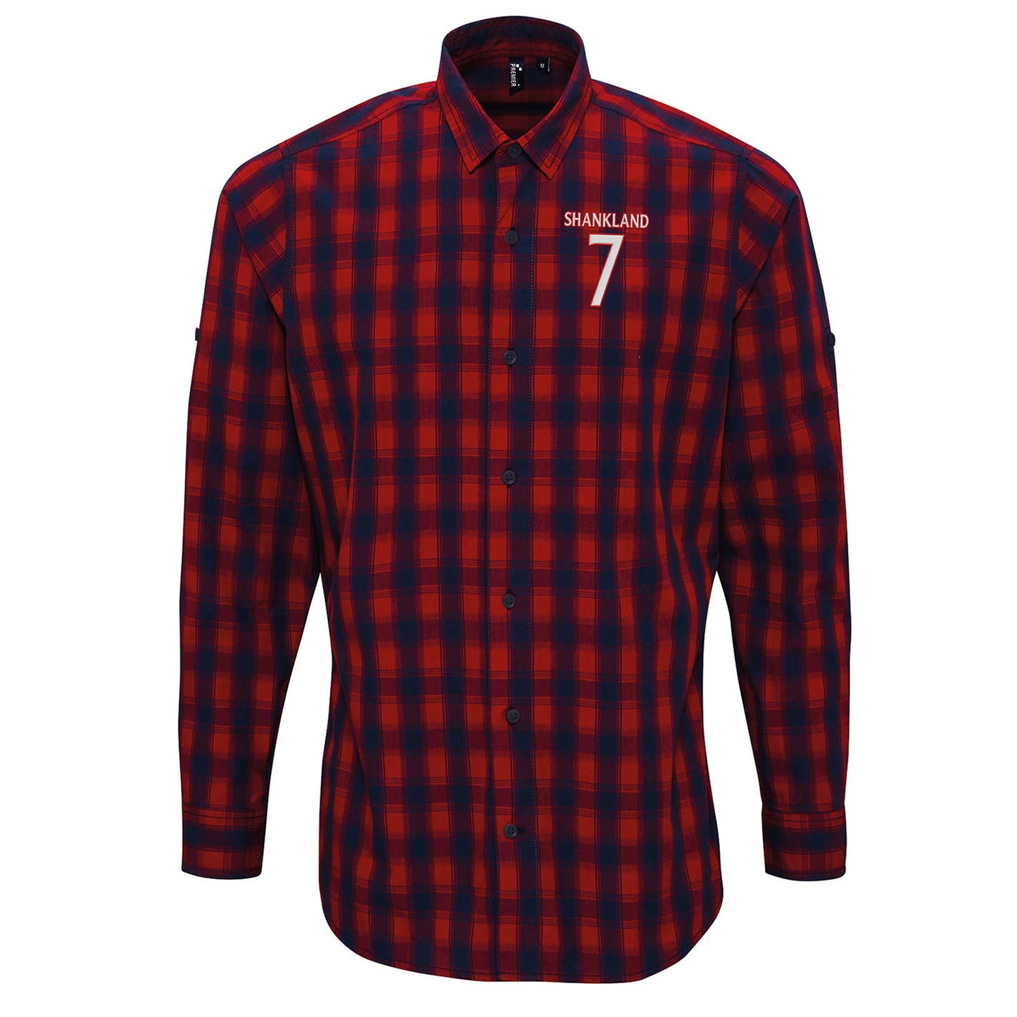 Lawrence Shankland Rangers Football Check Long Sleeve Shirt