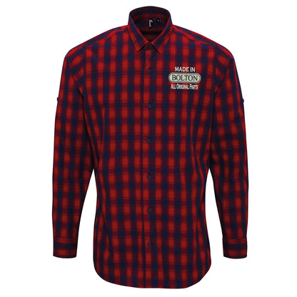 Made in Bolton Longsleeve Check Shirt