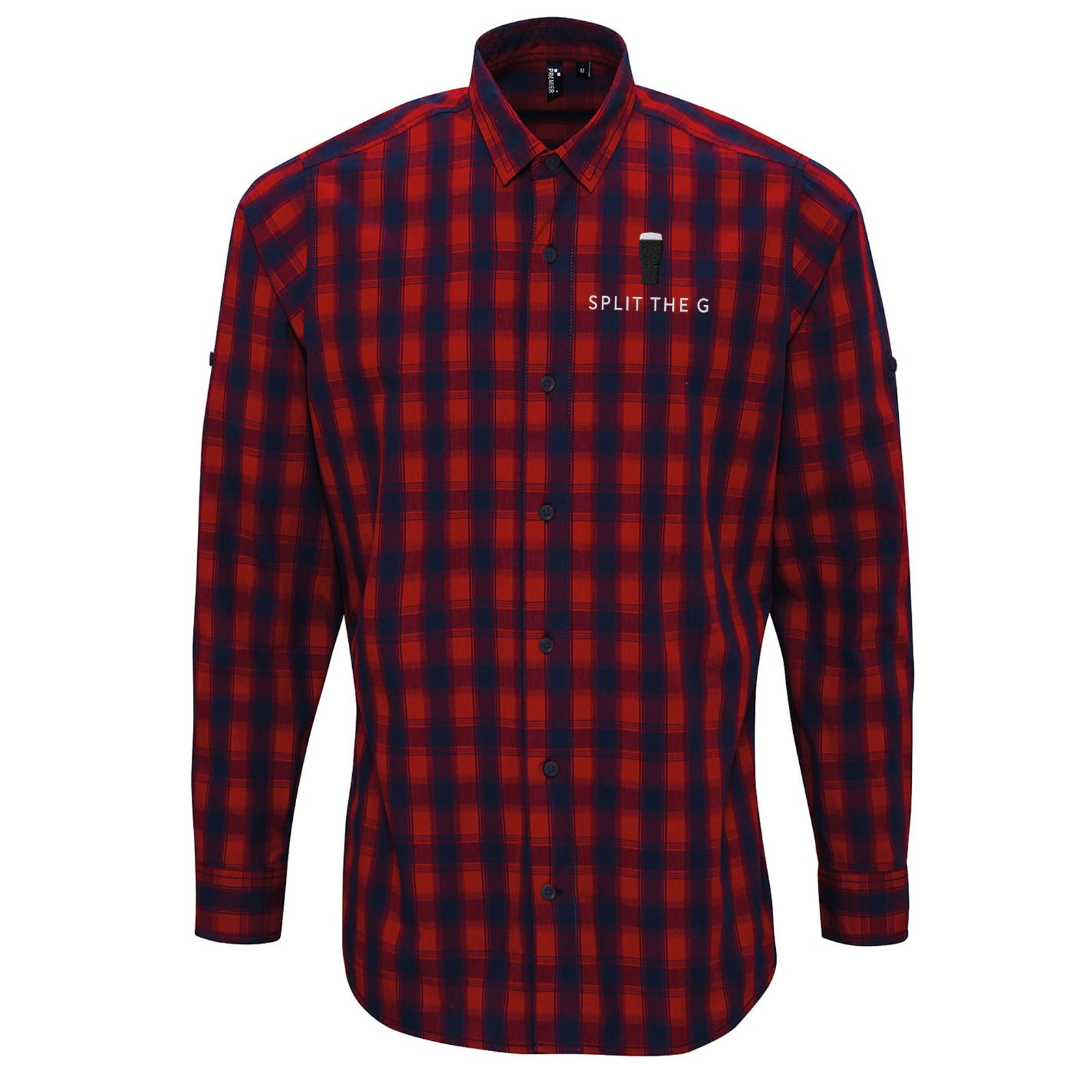 Guinness Check Long Sleeve Shirt 