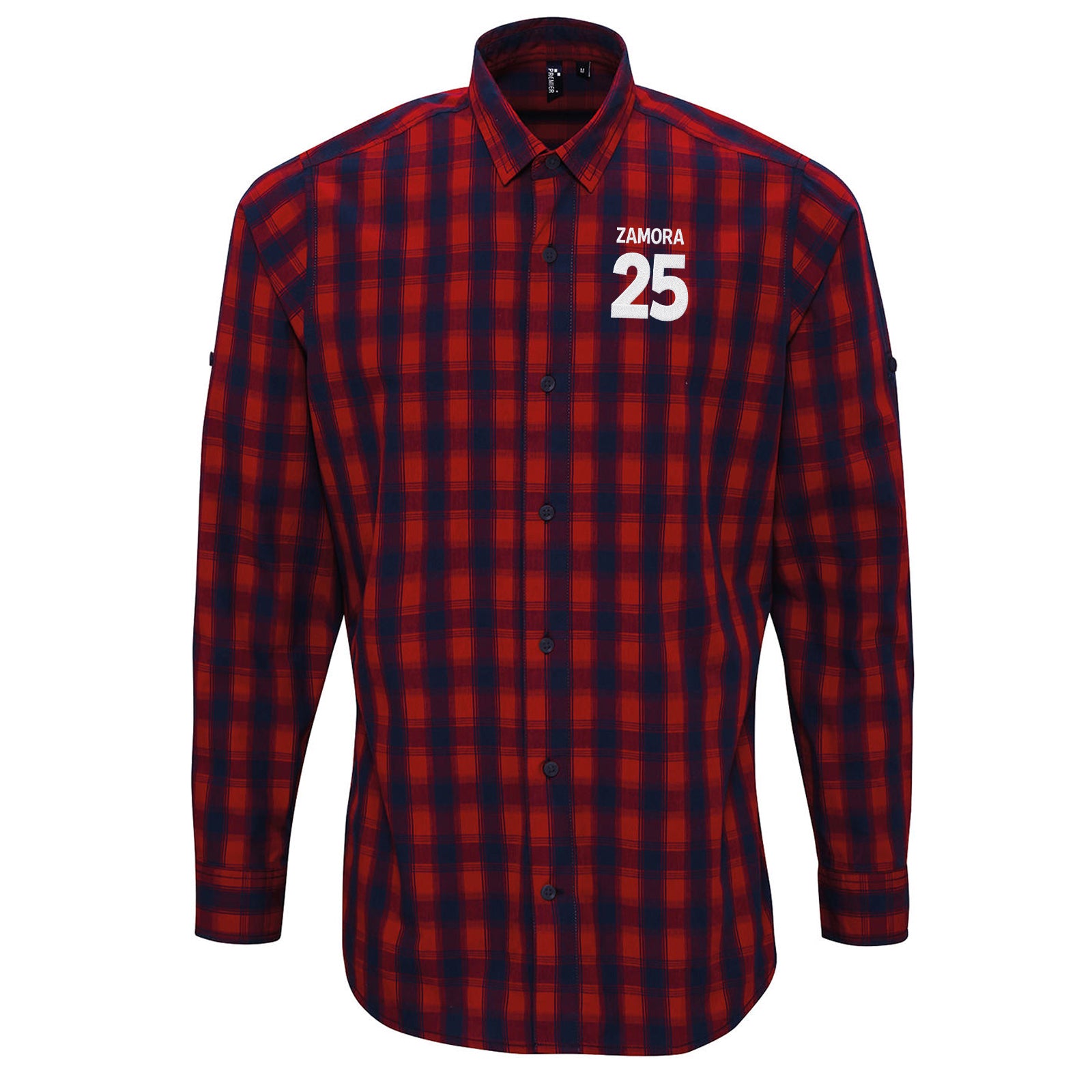 Bobby Zamora Brighton Check Long Sleeve Shirt