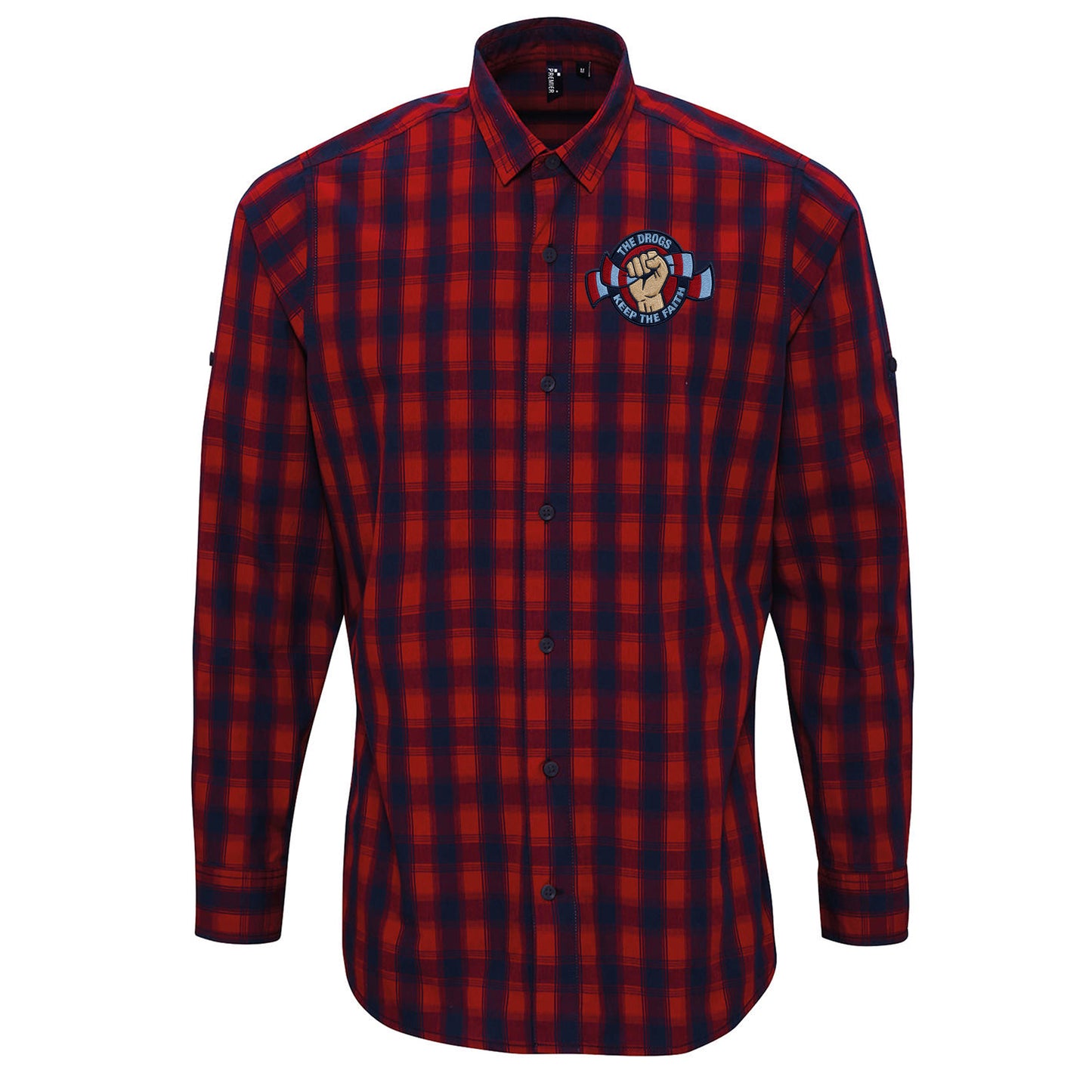 Drogheda United Check Long Sleeve Shirt 
