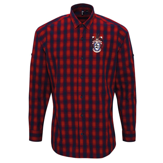Brighton Coat of Arms Long Sleeve Mulligan Check Shirt