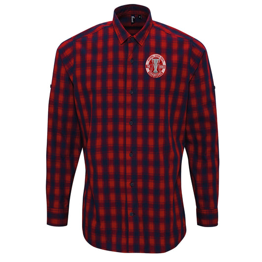 Worthing National League South Champions 2026 Check Long Sleeve Shirt