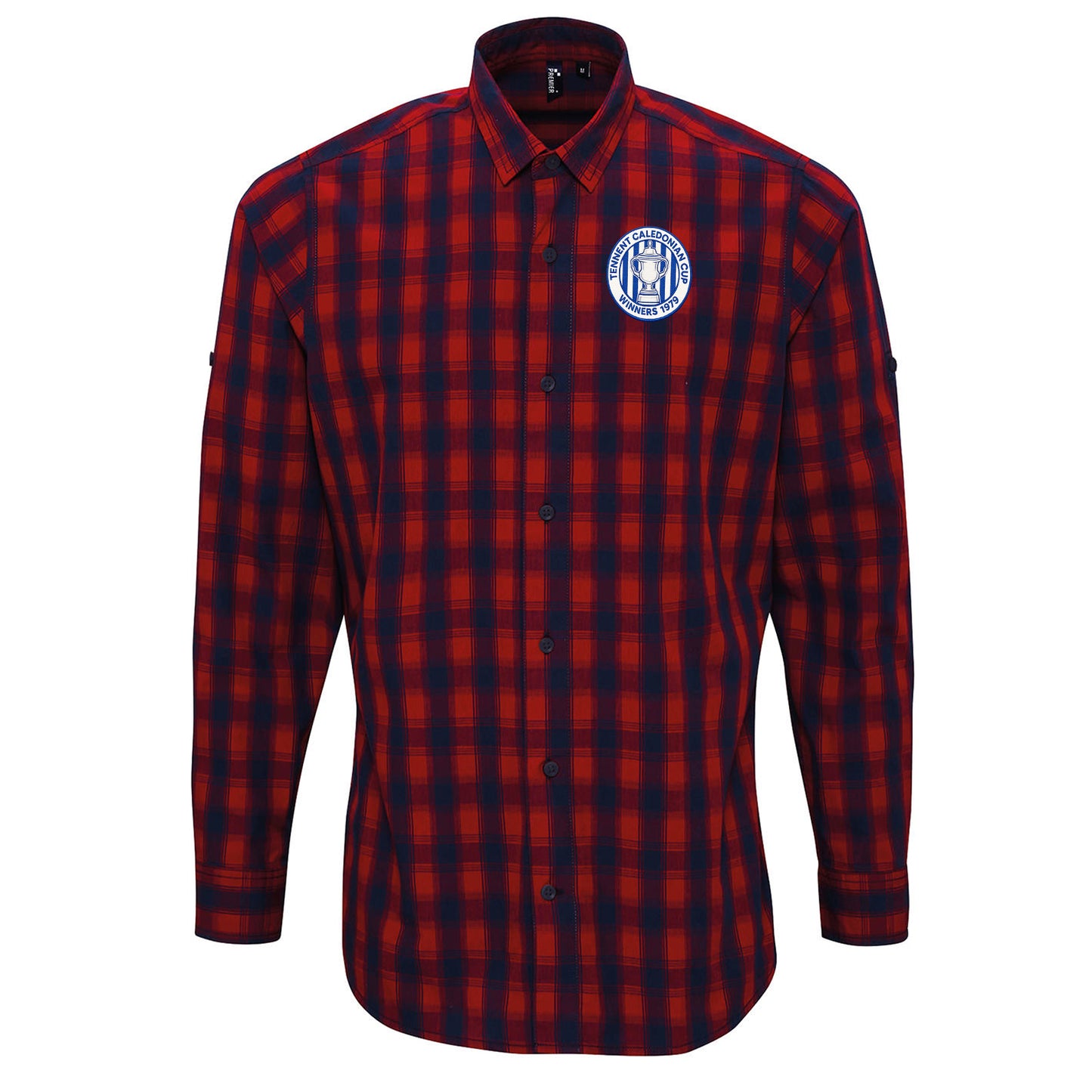 Kilmarnock Football Check Long Sleeve Shir