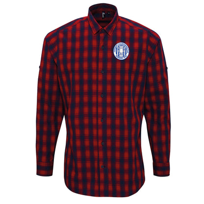 Kilmarnock Football Check Long Sleeve Shir