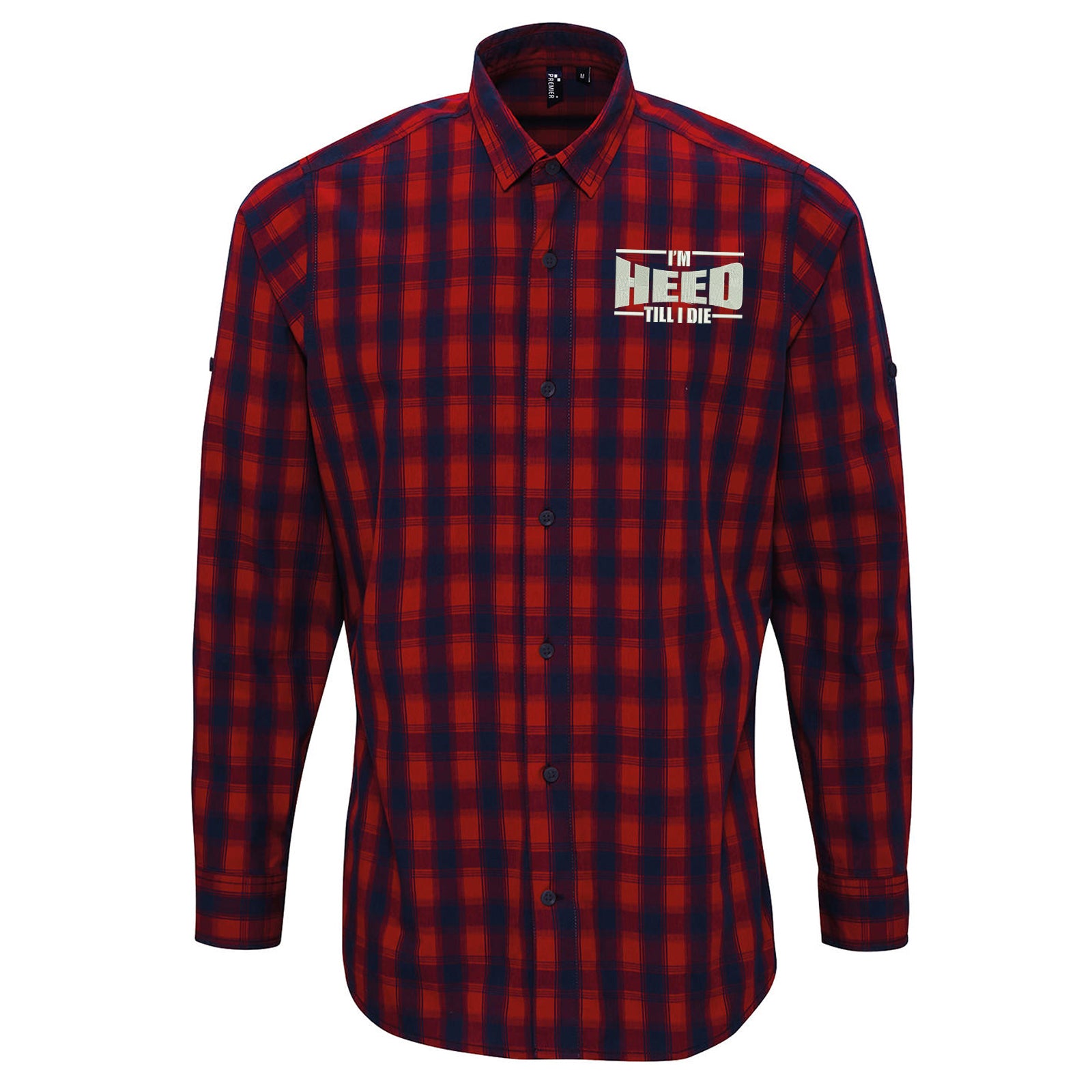 Gateshead Football Check Long Sleeve Shirt