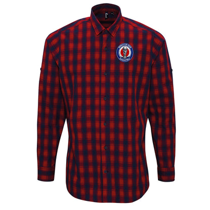 Japan World Cup 2026 Check Long Sleeve Shirt
