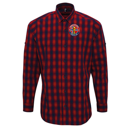 Norway World Cup 2026 Check Long Sleeve Shirt