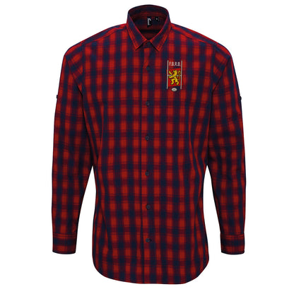 Belgium Rugby Union Check Long Sleeve Shirt