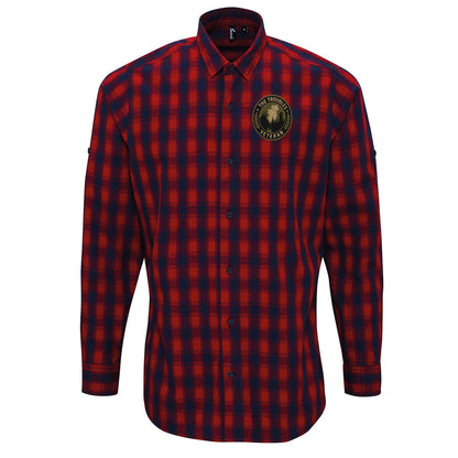 The Troubles Northern Ireland Check Long Sleeve Shirt 