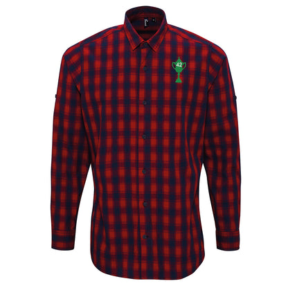 Scottish Cup Winners Long Sleeve Check Shirt