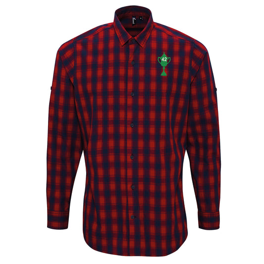 Scottish Cup Winners Long Sleeve Check Shirt