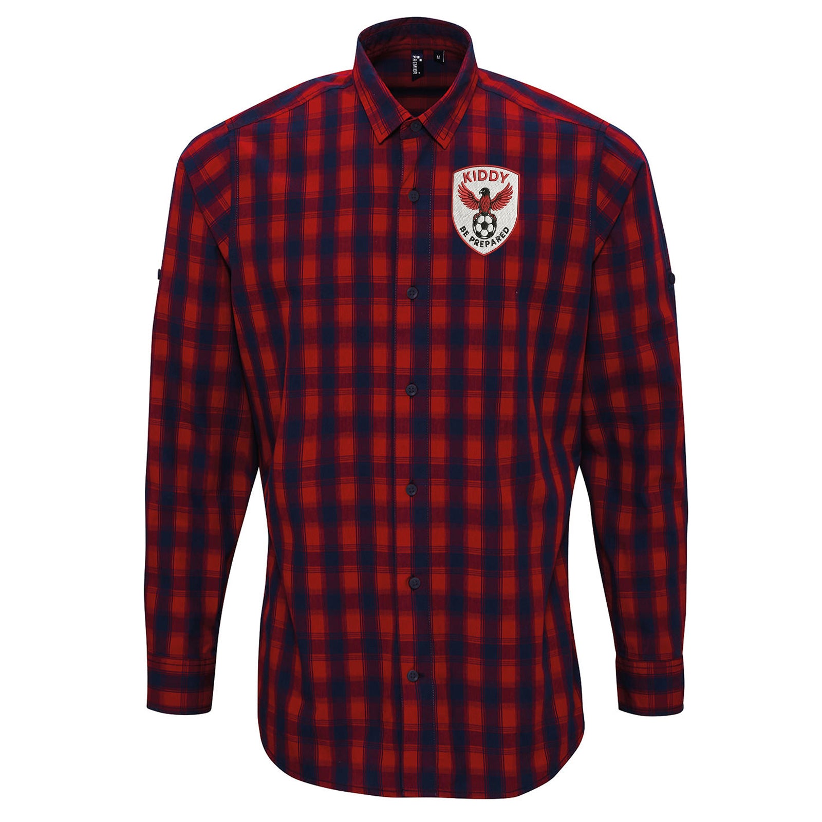 Kidderminster Harriers Check Long Sleeve Shirt