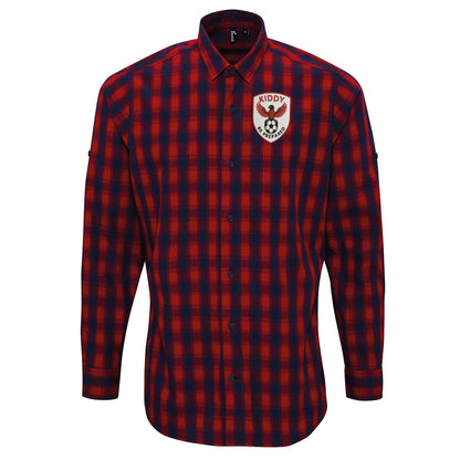 Kidderminster Harriers Check Long Sleeve Shirt