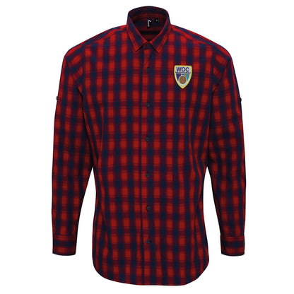 Retro Wimbledon Old Centrals Check Shirt