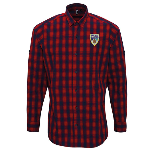 Retro Wimbledon Old Centrals Check Shirt