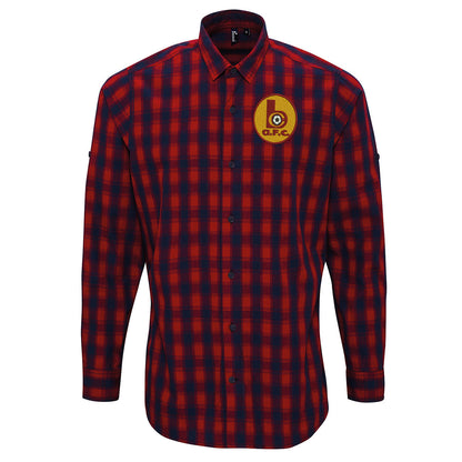 Classic Bradford City Check Long Sleeve Shirt